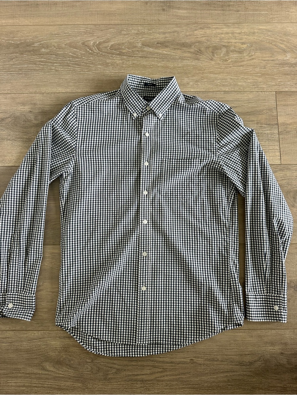 J. Crew Factory Gingham Dress Shirt